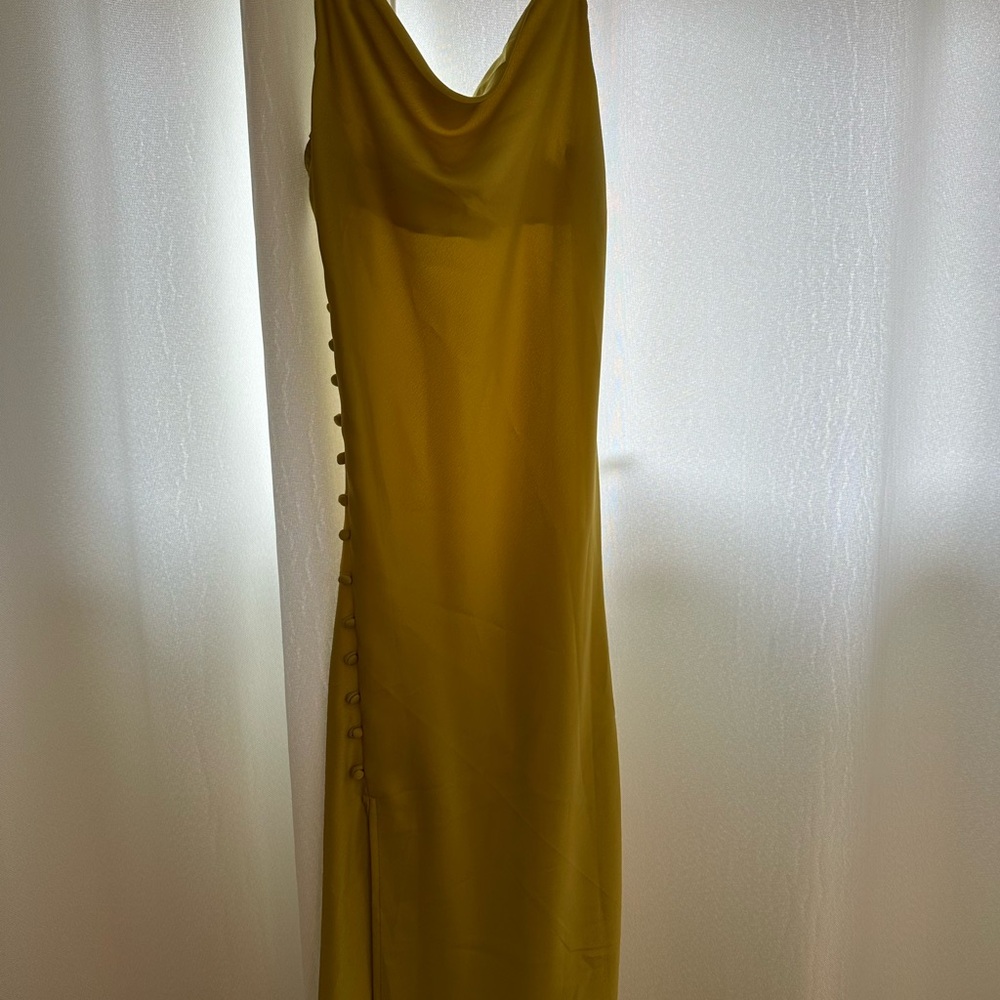 Elegant Yellow Dress